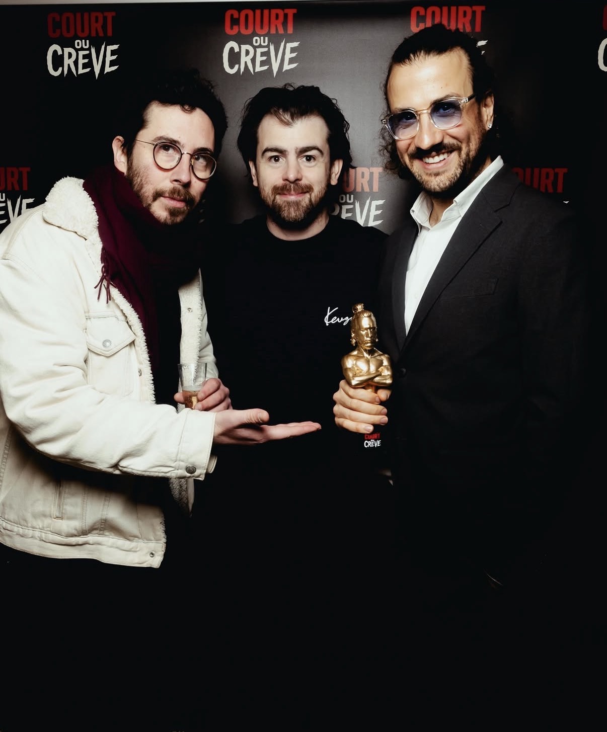 Remise du trophée Court ou Crève